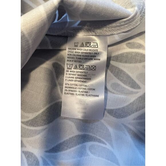 Isaac Mizrahi live black cream mosaic sleeveless button up collar dress 14 - Picture 7 of 7